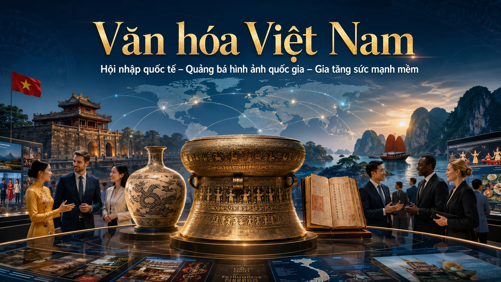 Nghị quyết số 80-NQ/TW: Xây dựng thương hiệu văn hóa Việt Nam trên môi trường số